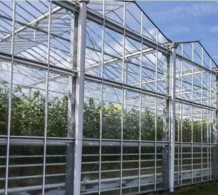 Теплица с двойной аркой для выращивания грибов