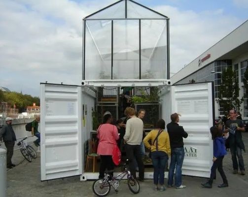 Способ выращивания гидропоники 40hq контейнер Reefer для теплицы листовых овощей