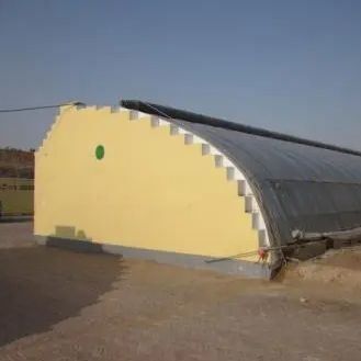 1209cm * 235cm * 239cm Вентиляция и затенение Огурцы для выращивания теплицы для солнечного света