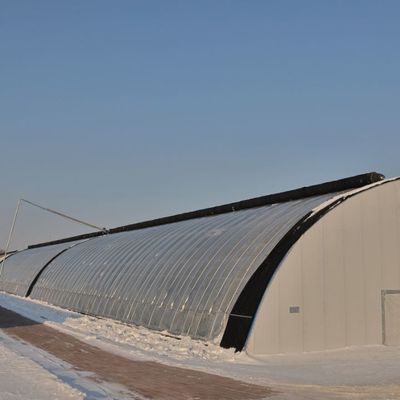 Квадратный метр Коммерческое выращивание огурцов Солнечный свет Тепличное решение с выходом