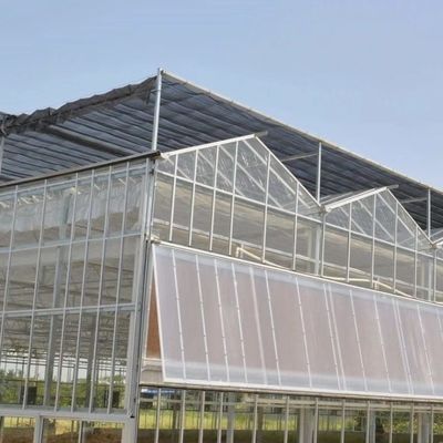 US Hot DIP Galvanized Steel Multi Span Glass Greenhouse 50,00 см * 60,00 см * 80,00 см