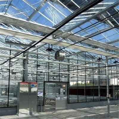 Стекло под ключ и производственные мощности Покрытие производства Теплица для вертикального земледелия
